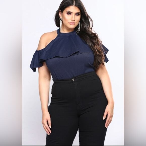 Fashion Nova Tops - Fashion Nova bodysuit 1x